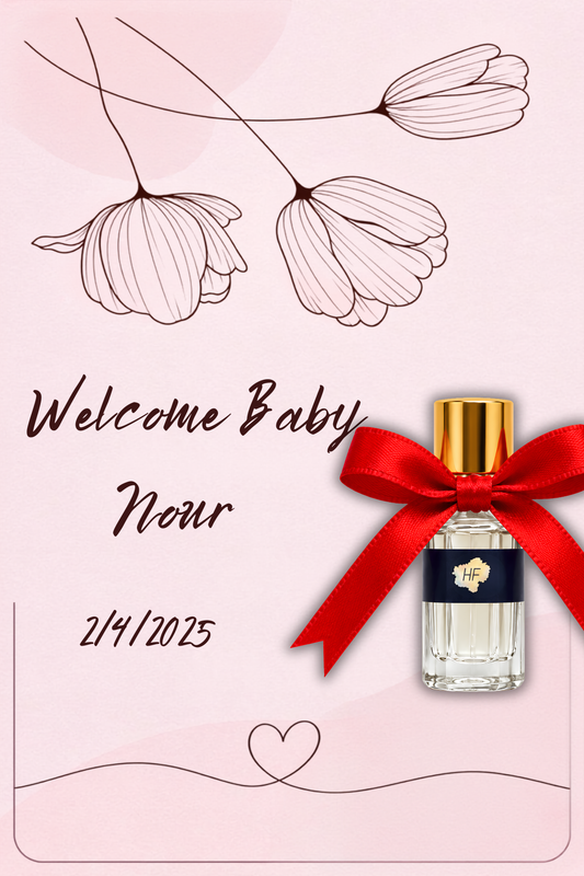 HF Attar Baby Showr Cards