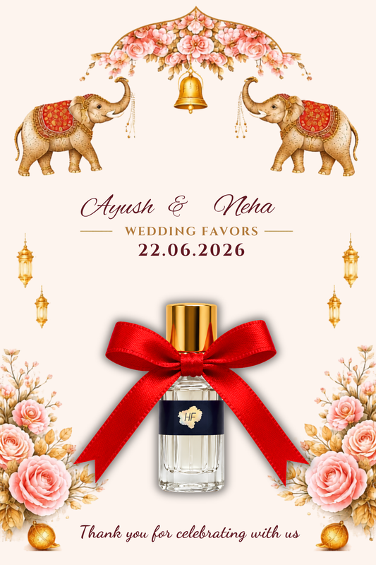 HF Attar Wedding Cards