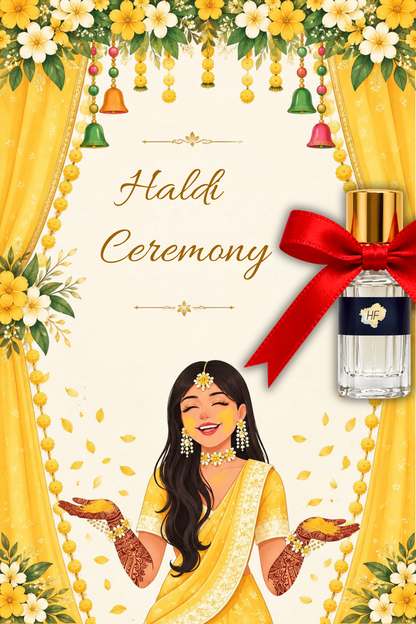 HF Attar Haldi Cards