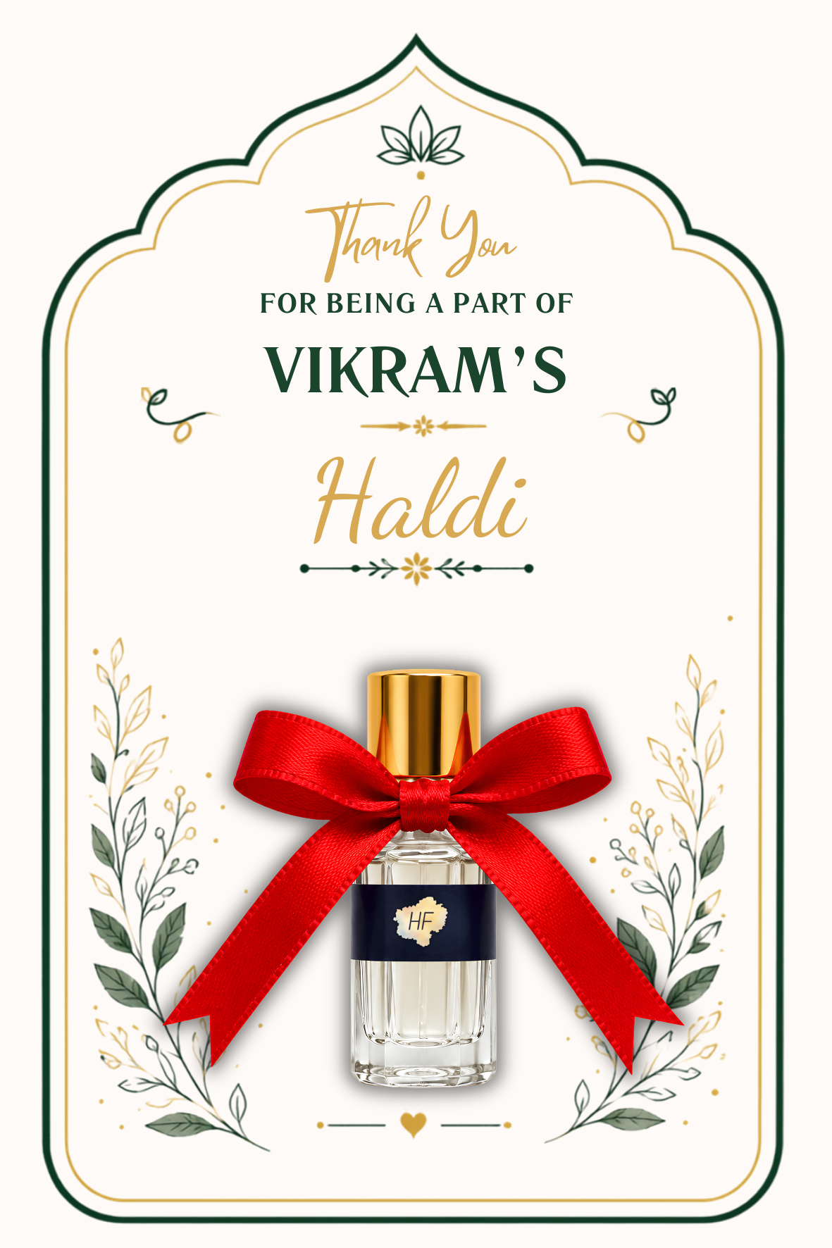 HF Attar Haldi Cards
