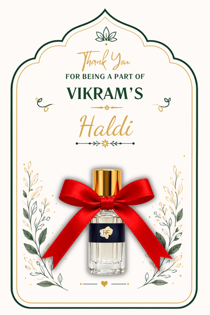 HF Attar Haldi Cards