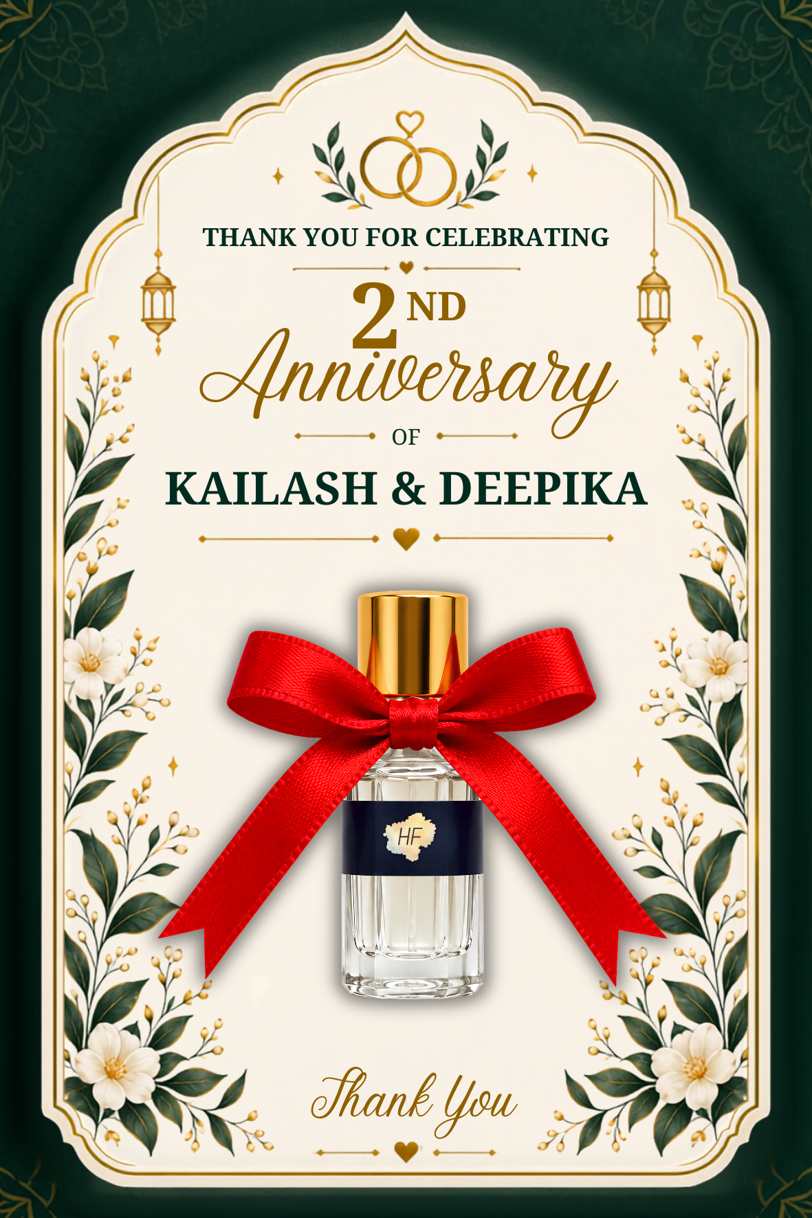 HF Attar Anniversary Cards