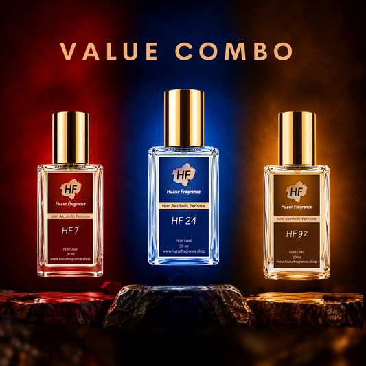 Value Pack of 3 Premium Perfumes