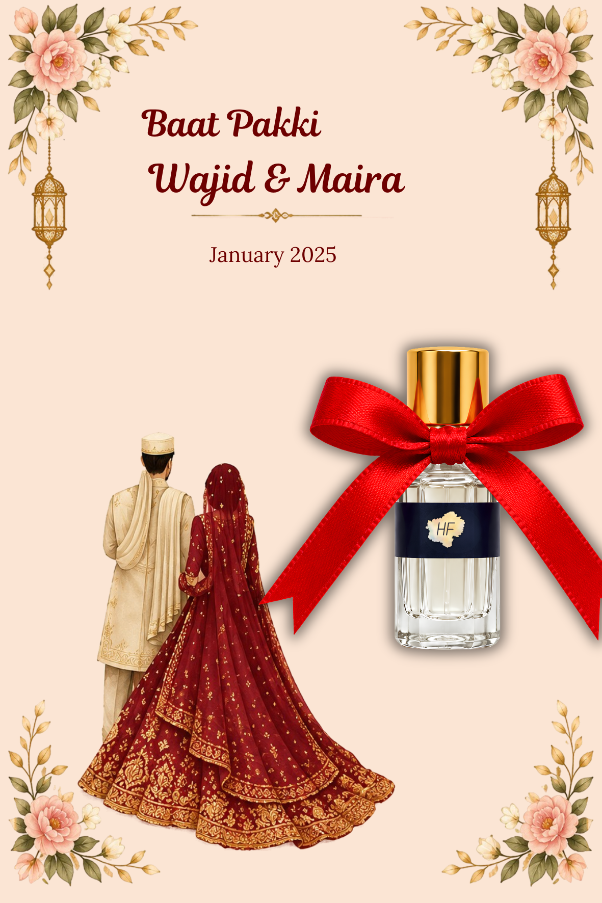 HF Attar Engagement Cards