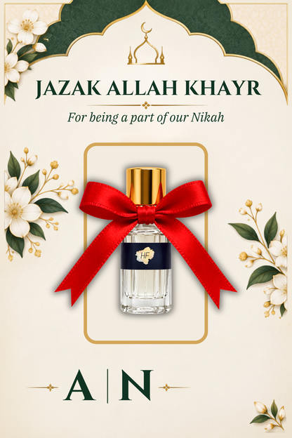 HF Attar Nikah Cards