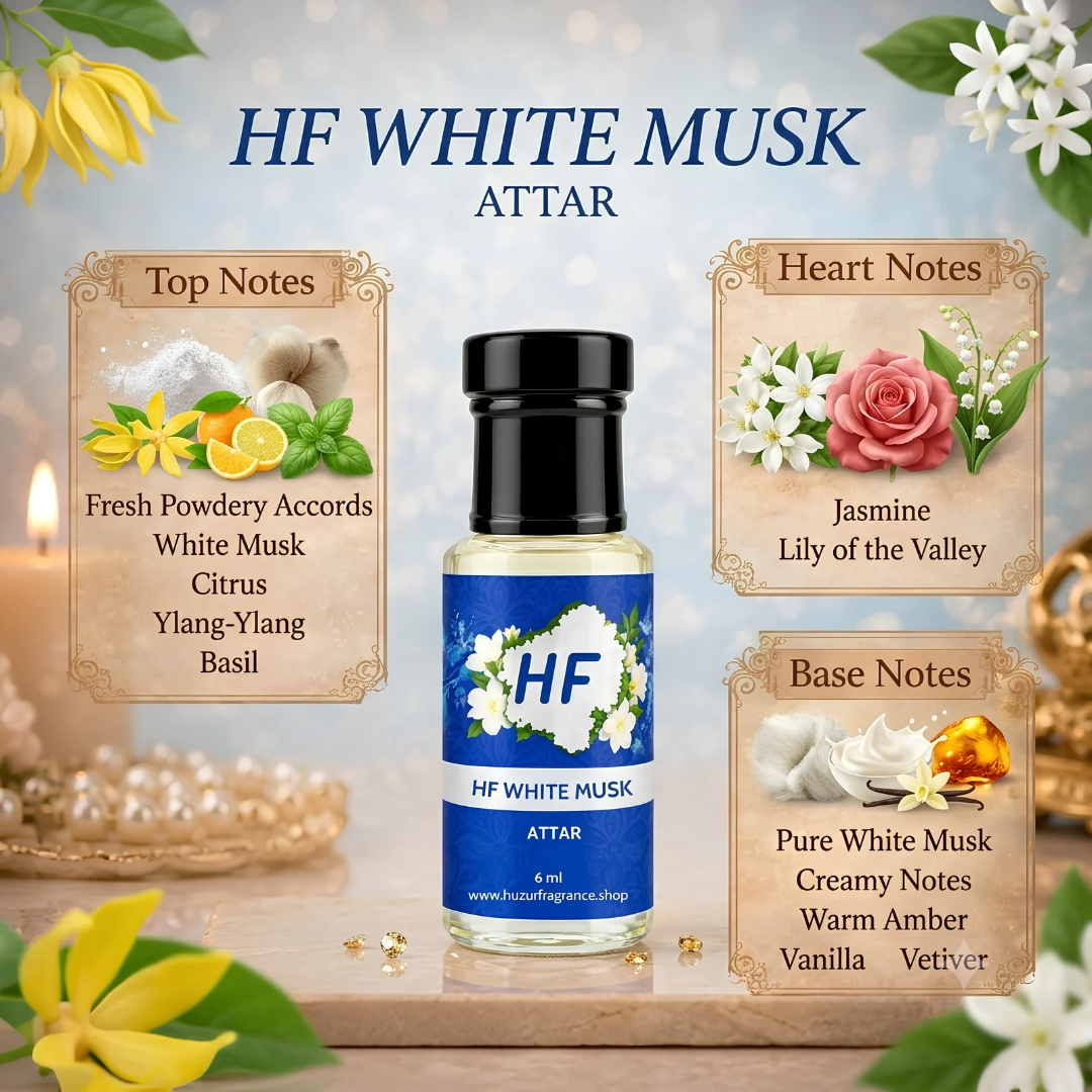 HF WHITE MUSK ATTAR
