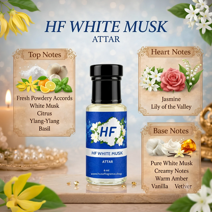 HF WHITE MUSK ATTAR