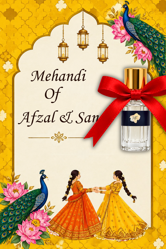 HF Attar Mehndi Cards